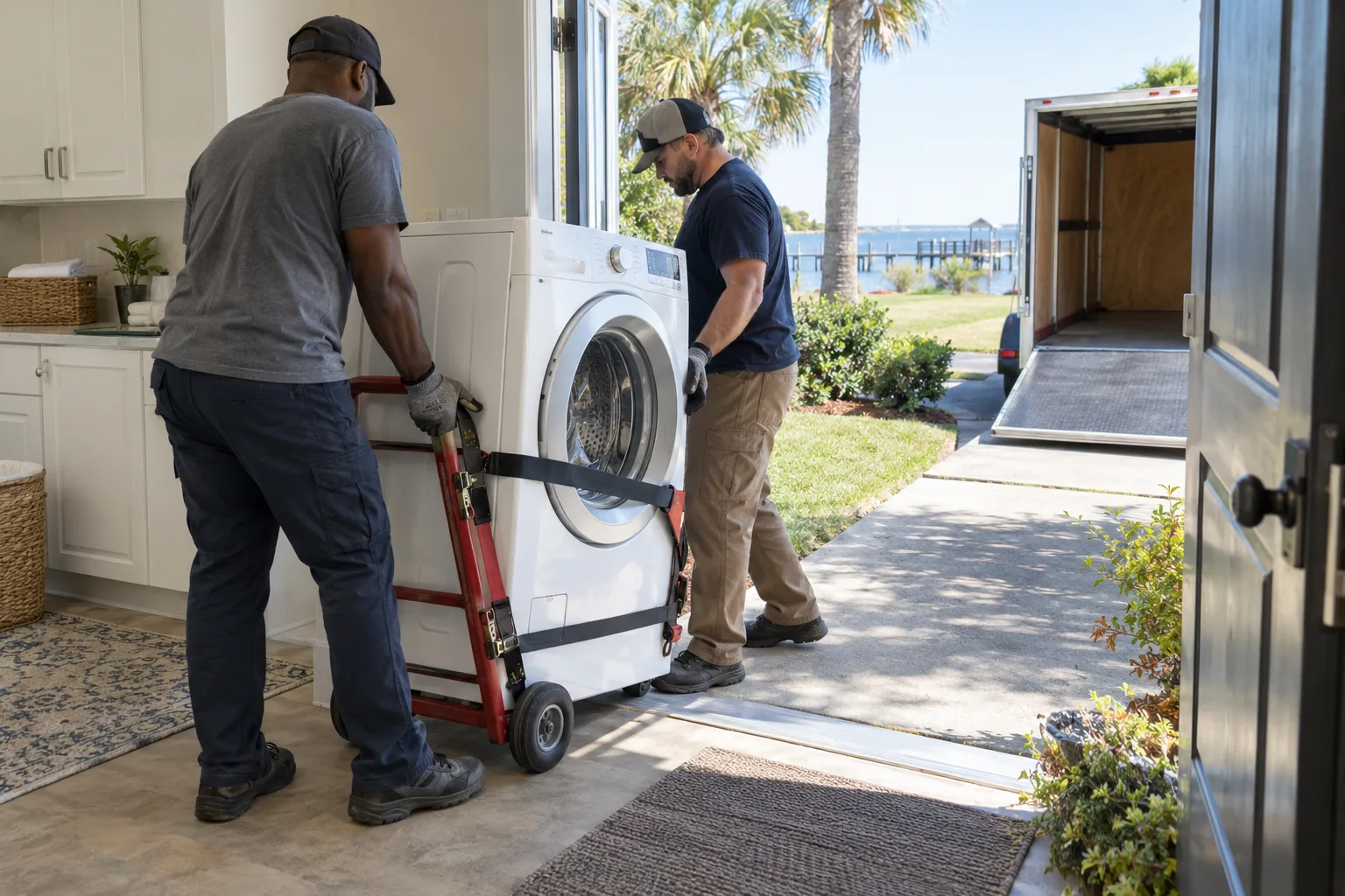 Appliance Hauling preparation